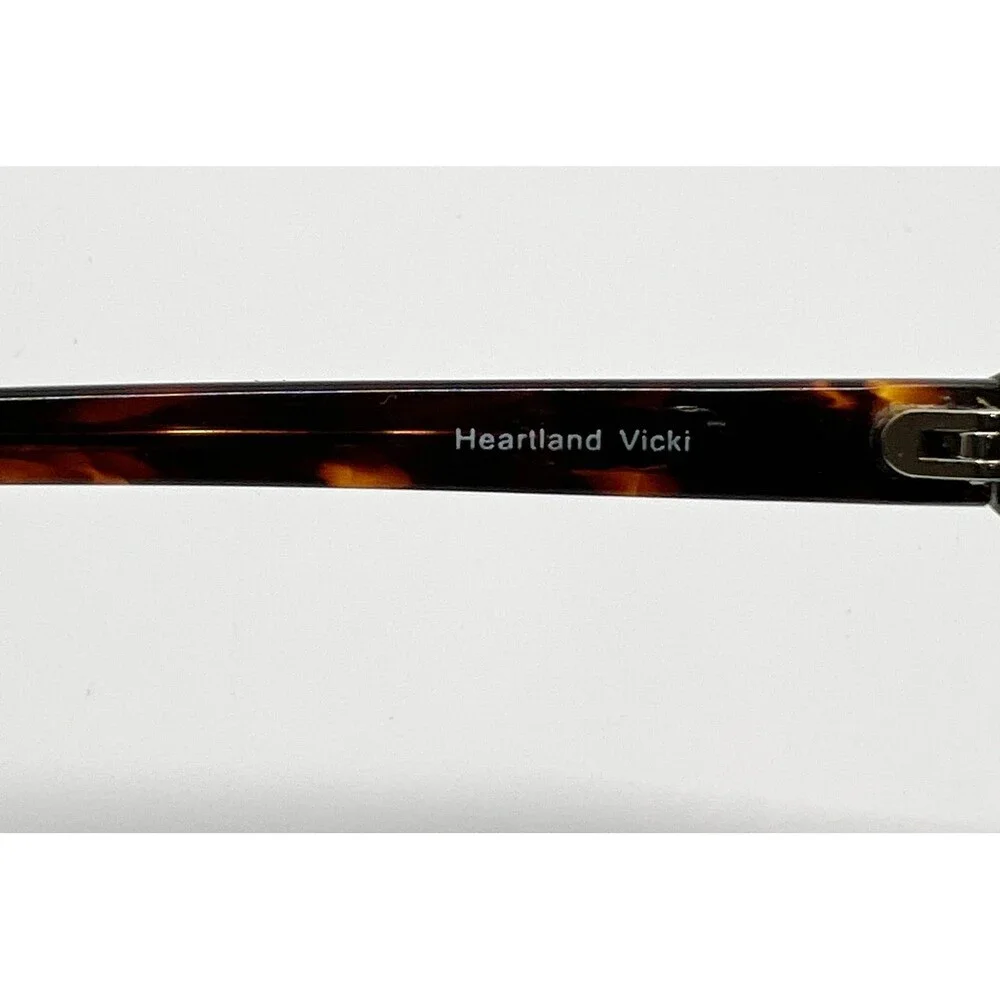 Heartland Vicki Eyeglasses Womens Tortoise Cat Eye Frames 53-18-140